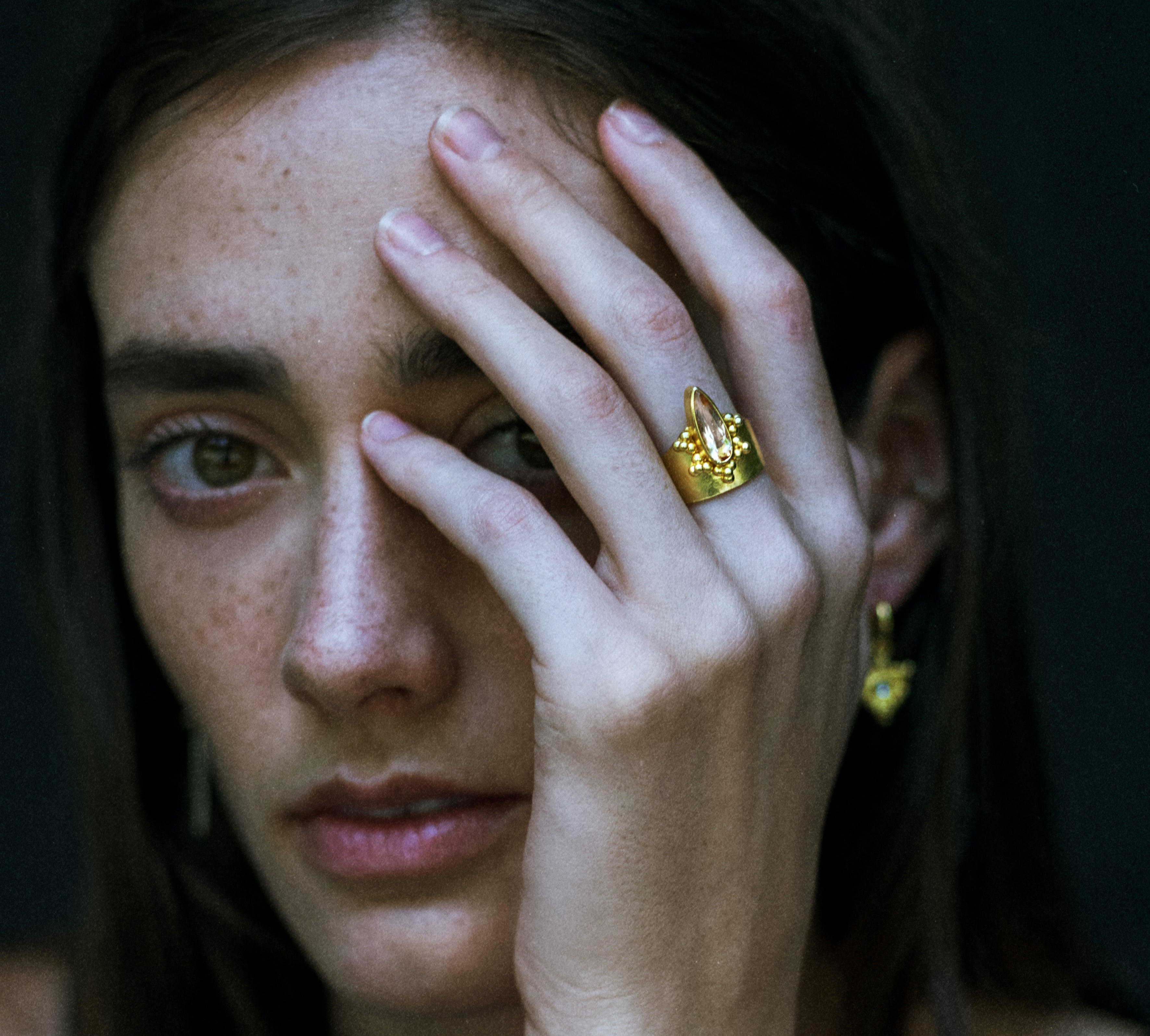 22 karat gold wearable art pieces by Linda Hoj