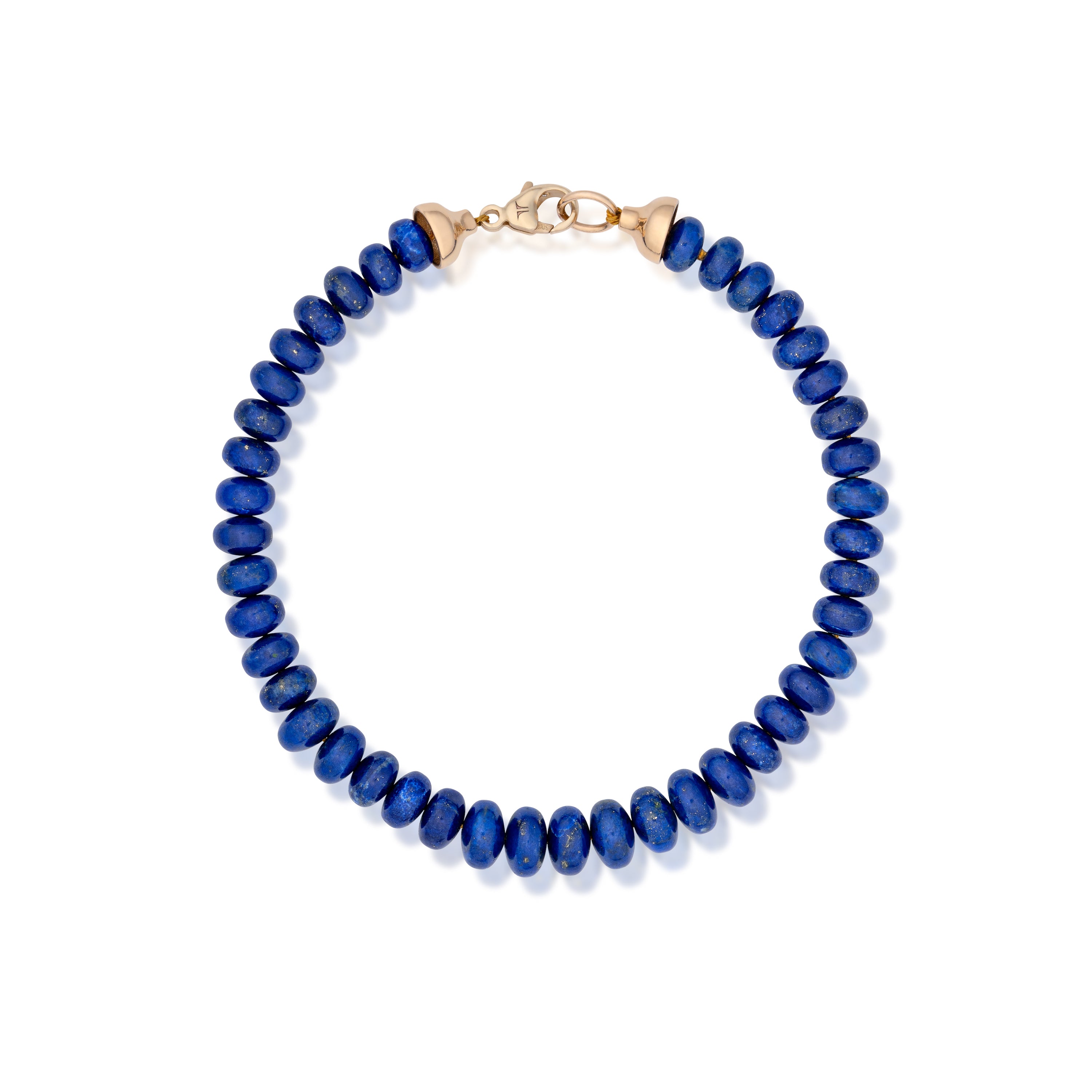 Lapis Lazuli Beads bracelet by fine jewelry designer House of Lif