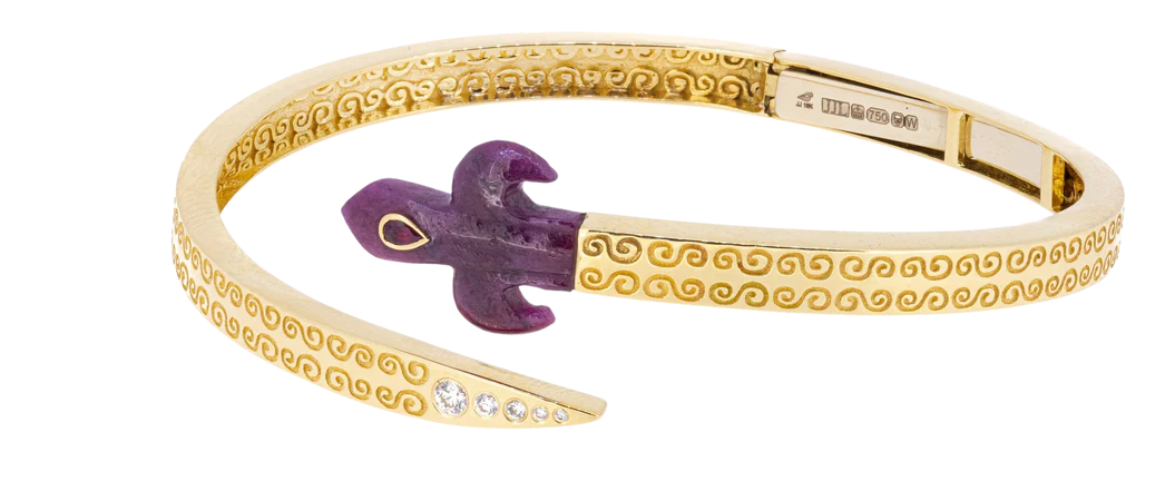 Ruby Bracelet Jade Jagger 18k gold. Fine Jewelry