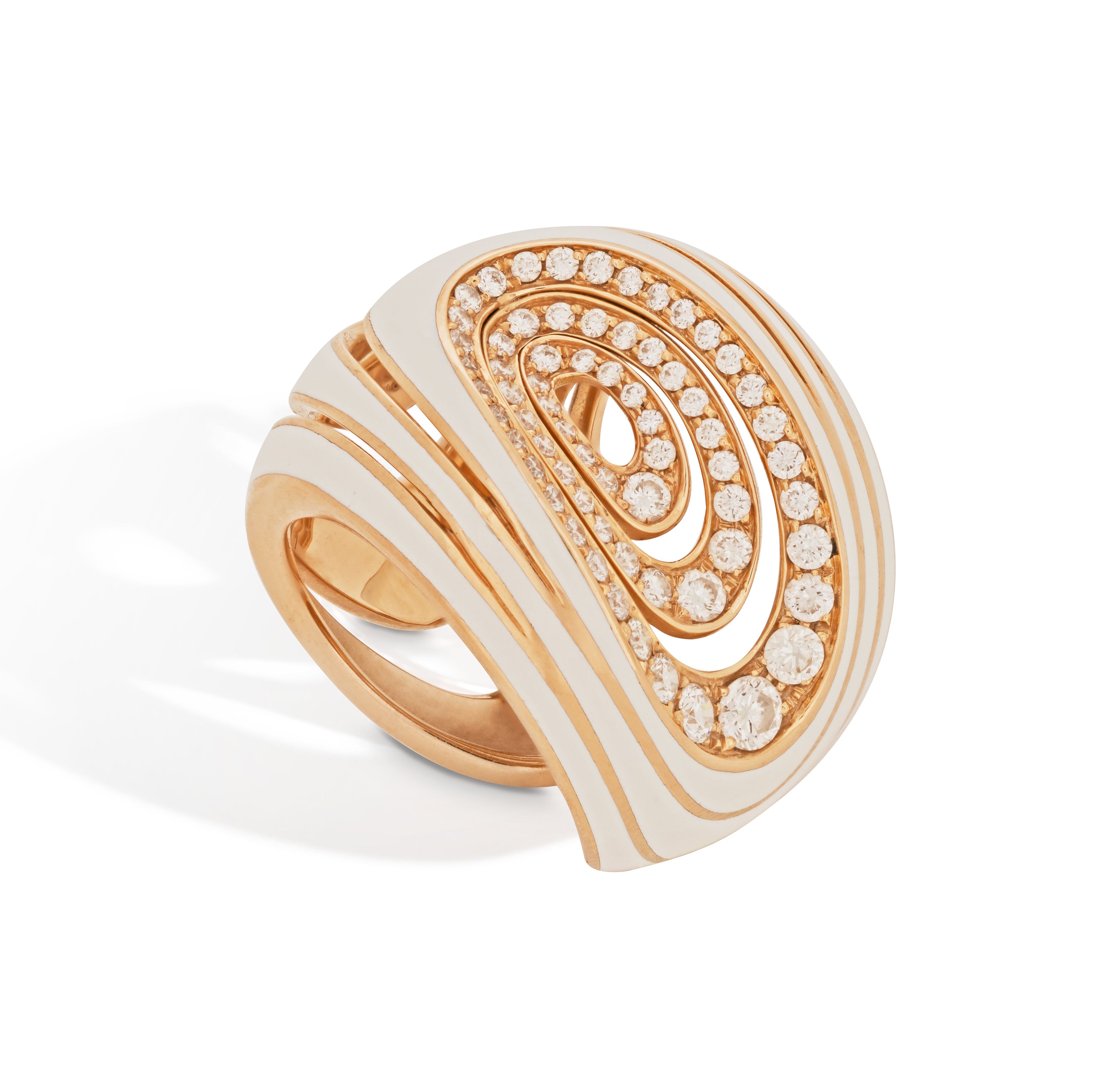 Gismondi 1754 High Jewelry, Aura Ceramic Diamond Ring