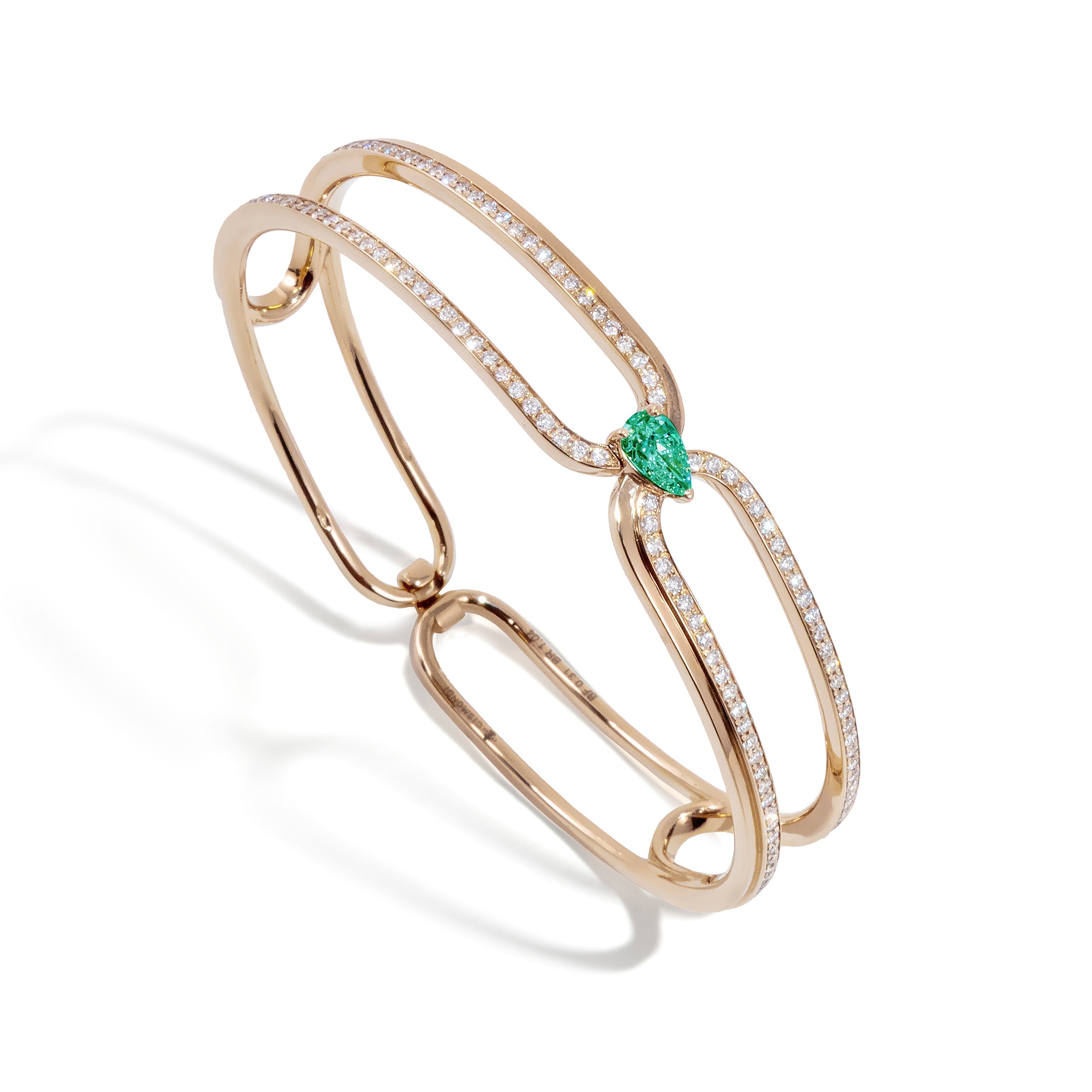 Gismondi 1754, Emerald Diamond Bracelet