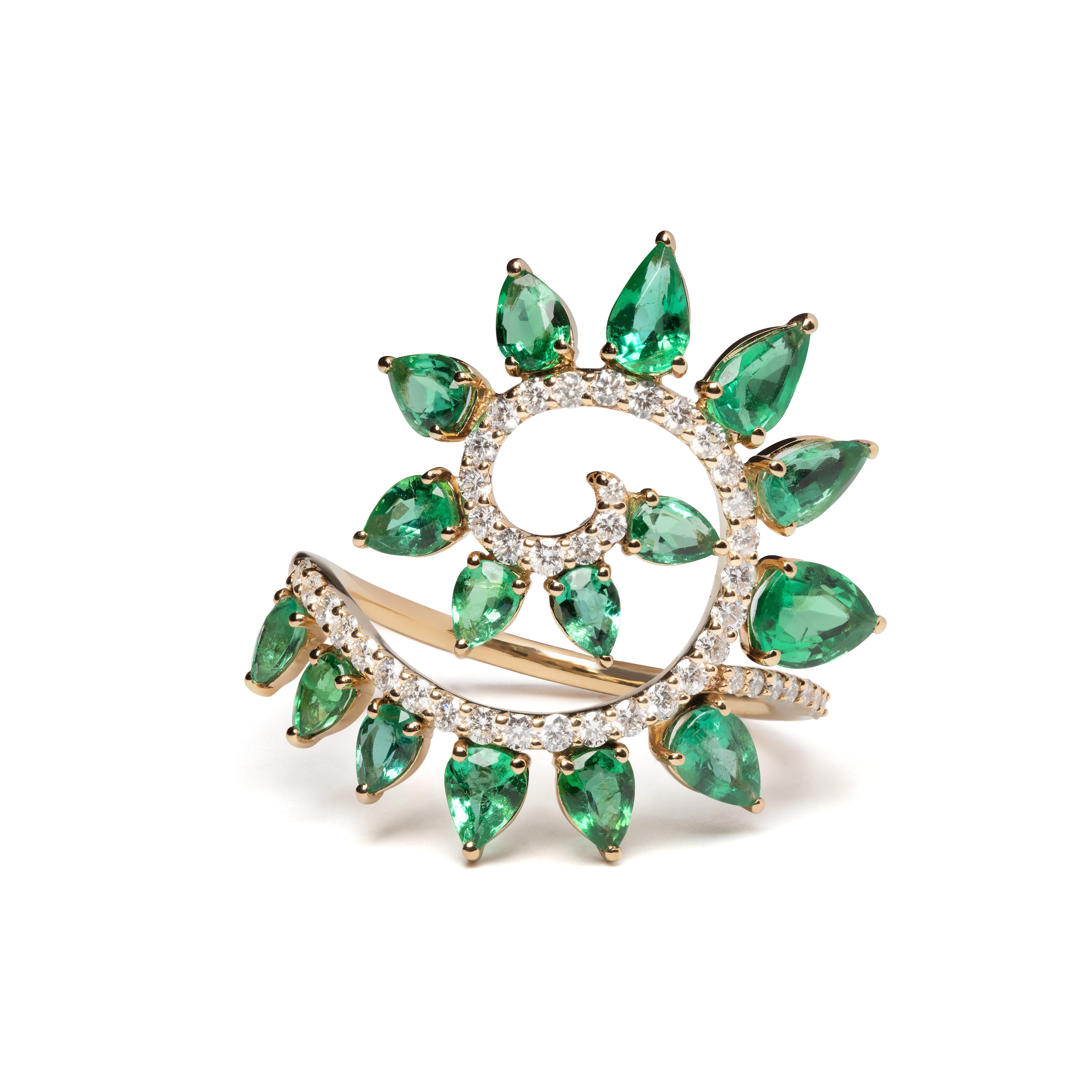 Emerald ring by Gismondi 1754