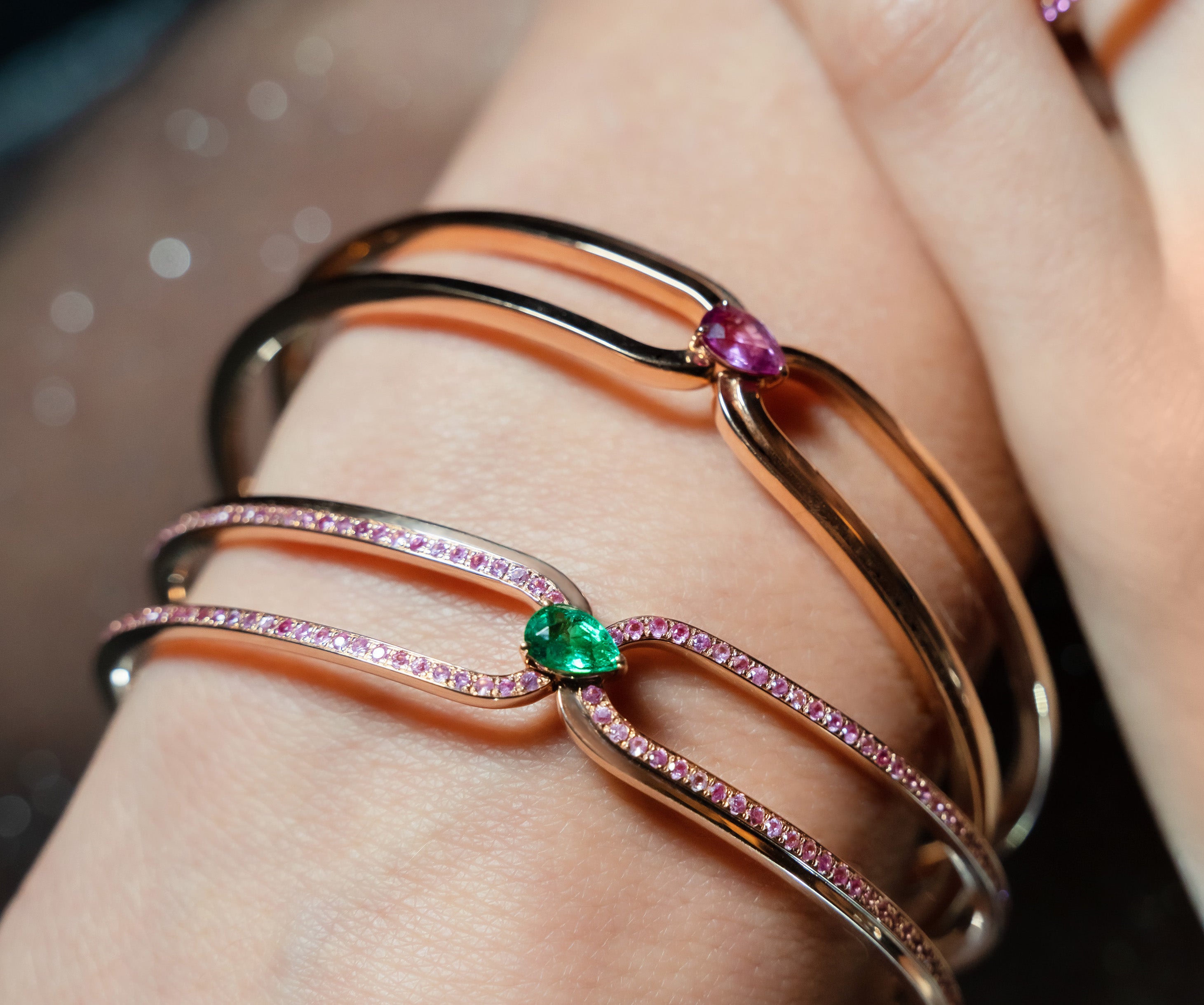 Gismondi 1754, Emerald Diamond Bracelet