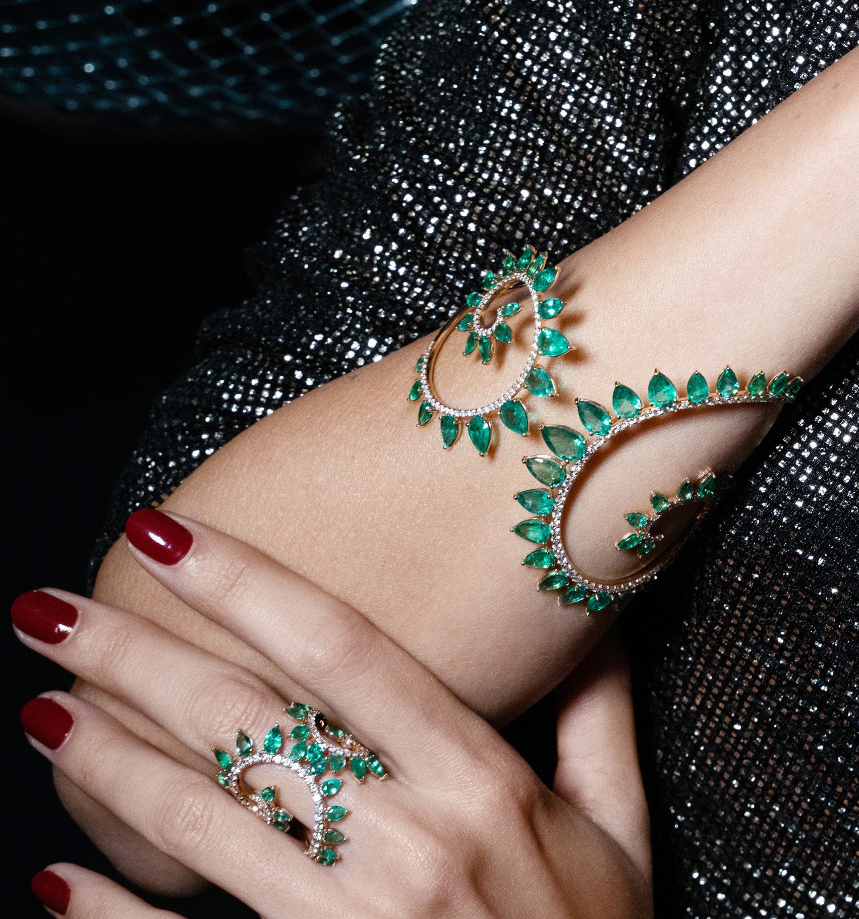 Gismondi 1754, Genesi Emerald Diamond ring