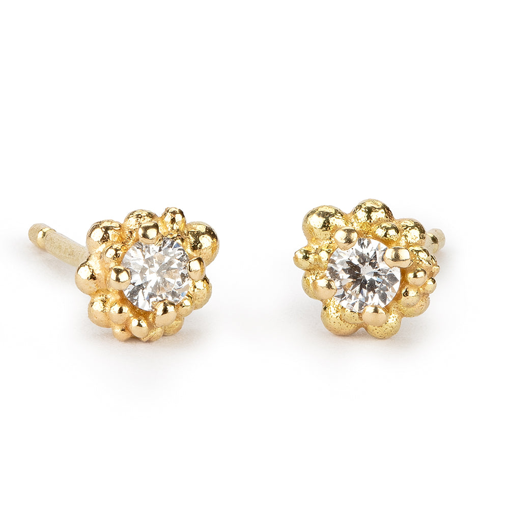 Designer orders gold stud earrings