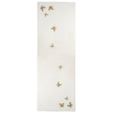  JANAVI India Ivory gold butterfly wool scarf