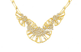 Diamond Natura Necklace in 18 karat gold by award winning fine jewelry designer Graziela
