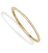 18 karat Yellow Gold diamonds bracelet by fine jewellery designer Orly Marcel