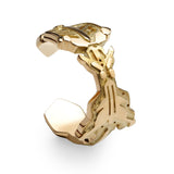18 karat recycled gold ring by fine jewelry designer Capucine H