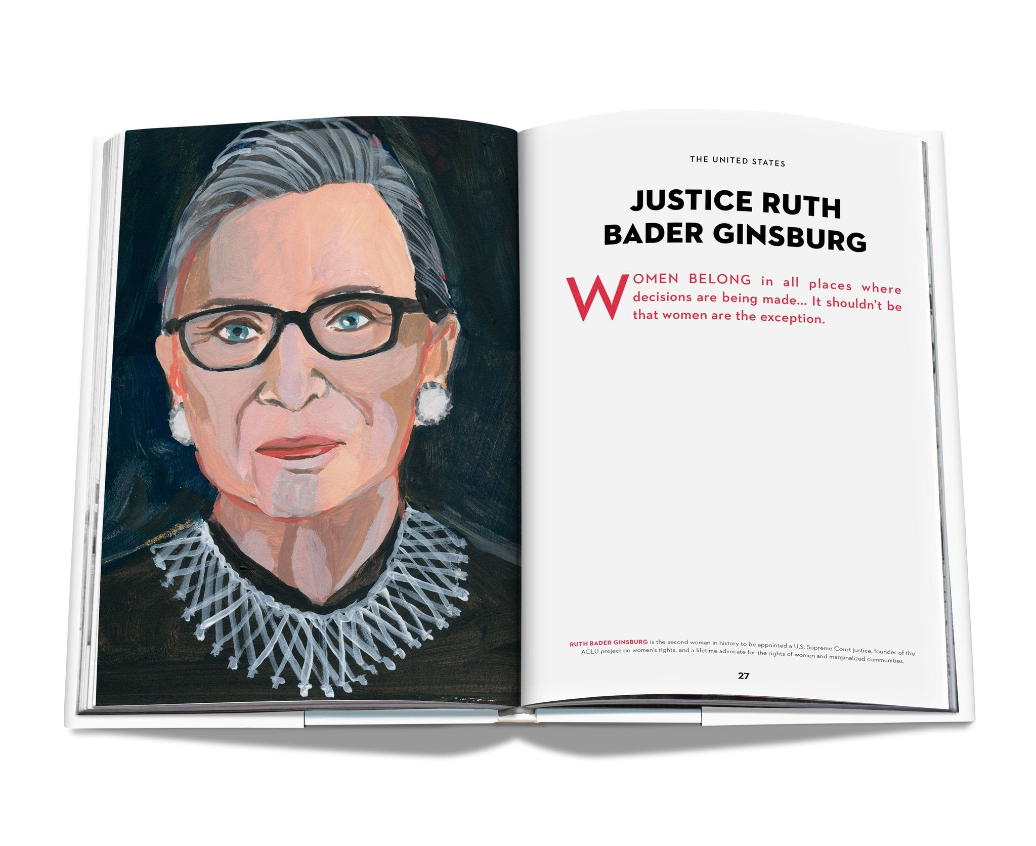 Ruth Bader Ginsburg, Vital Voices, ASSOULINE, Gayle Kabaker