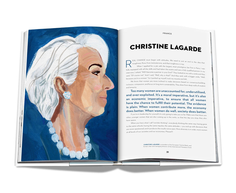 Christine Lagarde, Vital Voices, ASSOULINE, Gayle Kabaker