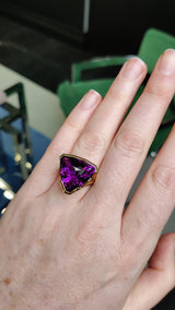 Nigel O'Reilly, Amethyst masterpiece ring