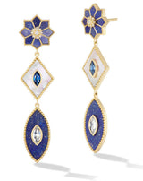Drop earrings by fine jewelry designer Orly Marcel
